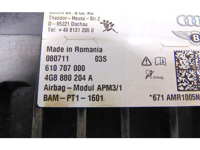 Подушка безопасности пассажира 4G8880204A   Audi A7 S7 4G