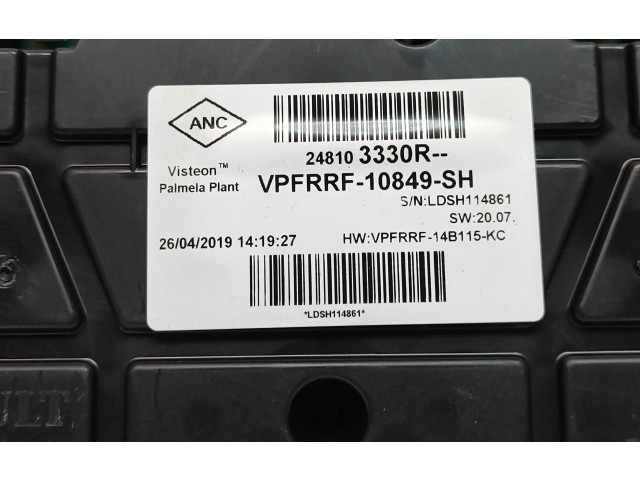 Панель приборов 248103330R, LDSH114861   Renault Trafic III (X82)       