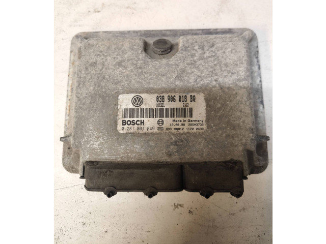Блок управления двигателя 038906018BQ, 28SA3732   Skoda Octavia Mk1 (1U)