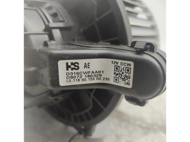 Вентилятор печки    D316CWFAA01   Hyundai Ioniq
