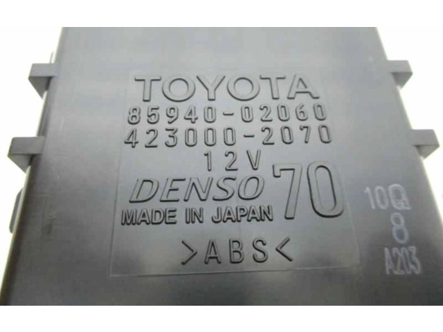 Řídící jednotka 8594002060 Toyota Auris 150 2014