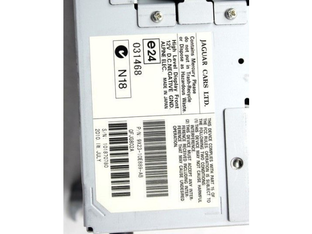 Дисплей    9X23-10E889-AB   Jaguar XF X250