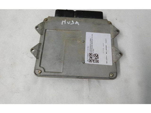 Блок управления двигателя 51768657   Lancia Musa