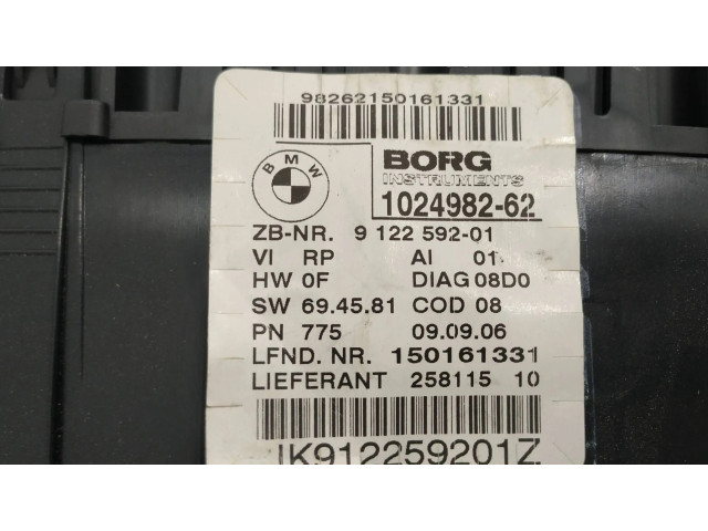 Přístrojová deska BMW 7 G11 G12 2015 102498262