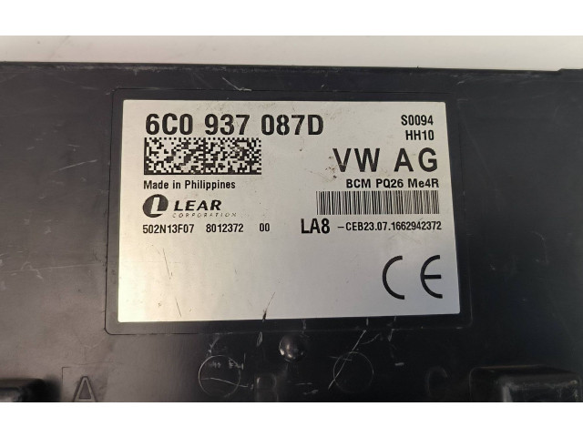 Блок комфорта 6C0937087D, 502N13F07 Skoda Rapid (NH)