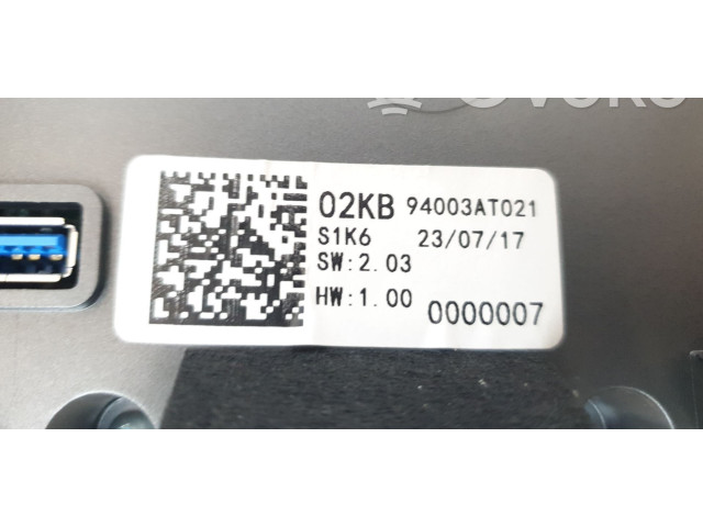 Панель приборов 94003AT021   KIA Niro       