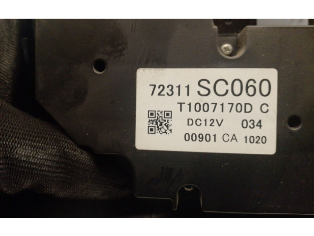 Модуль блока управления кондиционером 72311SC060, T1007170D Subaru Forester SH