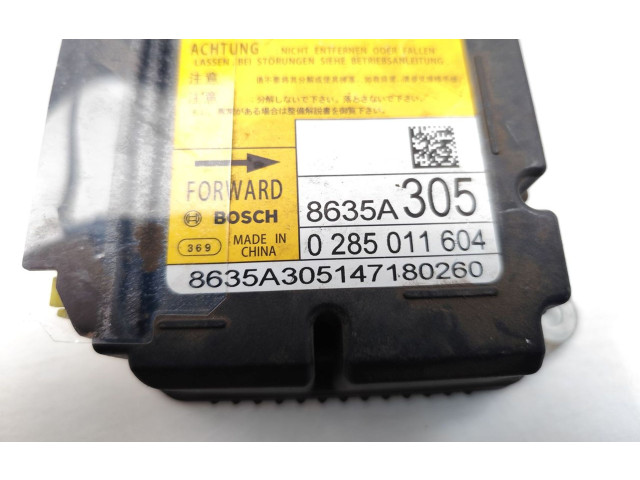 Блок подушек безопасности 8635A305, 0285011604 Mitsubishi Outlander