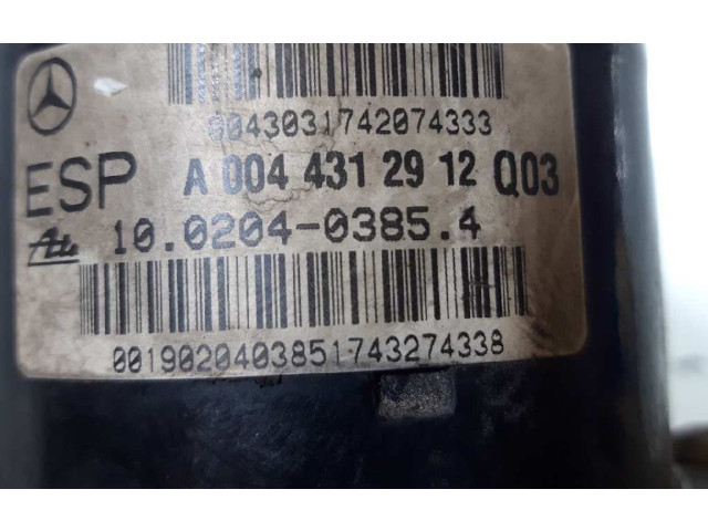 Jednotka ABS A0325459132, 10092515413 Mercedes-Benz C W203 2003