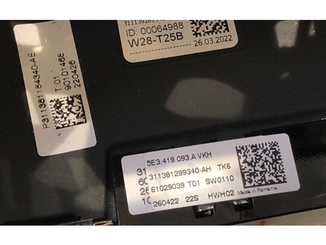 Руль       Skoda Fabia Mk3 (NJ)  2015 - 2021 года   