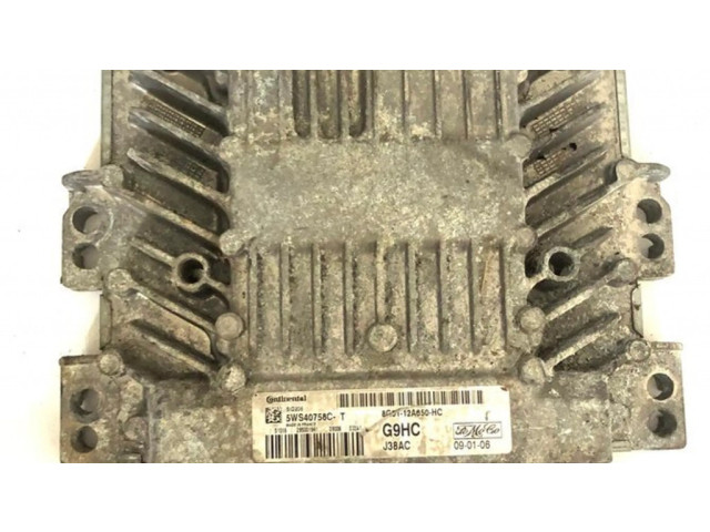 Блок управления двигателя 5WS40758C, 8G9112A650HC Ford Galaxy