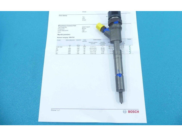 Vstřikovač 0445110227, IMPRK993793 Toyota Corolla E140 E150