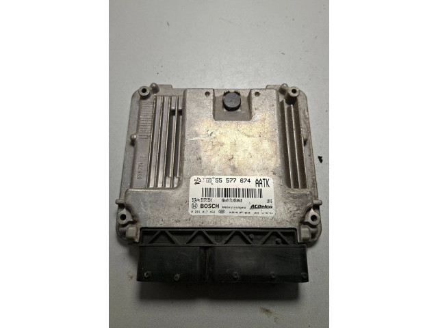 Блок управления двигателя 55577674, 0281017452 Dacia Logan Pick-Up