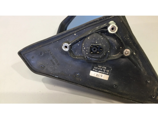 Zpětné zrcátko pravé Mercedes-Benz 190 W201 1988 1248101616, 166036