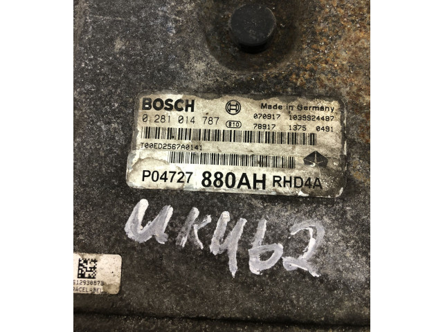 Řídící jednotka 0281014787, P04727880AH Chrysler Voyager 2009