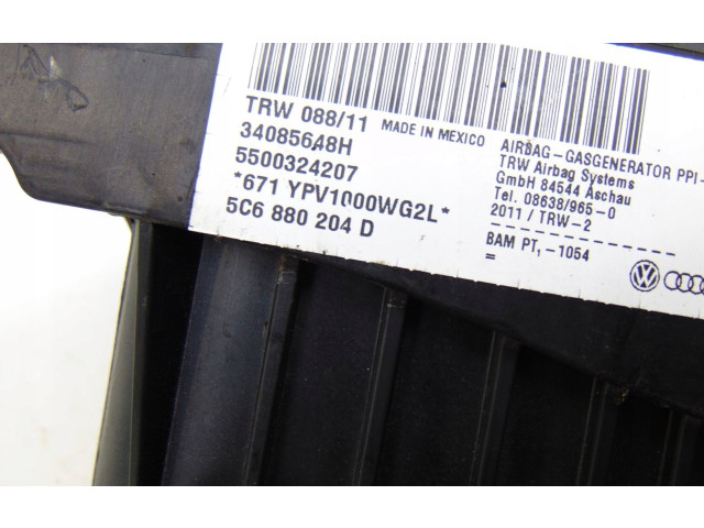 Подушка безопасности пассажира 5C6880204D, JETTA5C5C6880204D Volkswagen Jetta VI