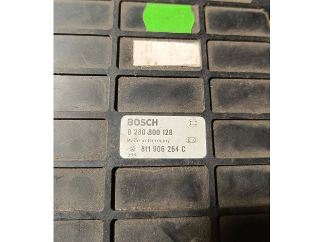 Блок управления двигателя 811906264C, 0280800128 Audi 80 90 S2 B4