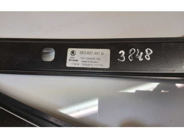 Передний електрический механизм для подъема окна без двигателя