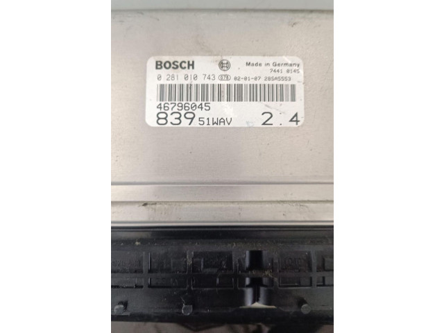 Блок управления двигателя Lancia Lybra