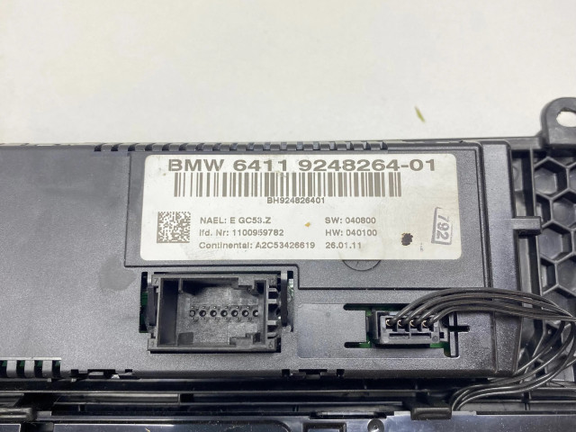 Блок управления климат-контролем 9248264, 1100959782 BMW X3 F25