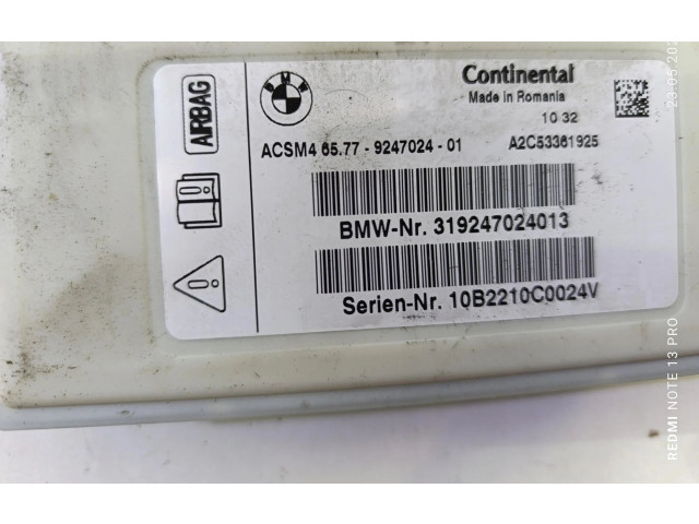 Блок подушек безопасности 9247024 BMW X3 F25