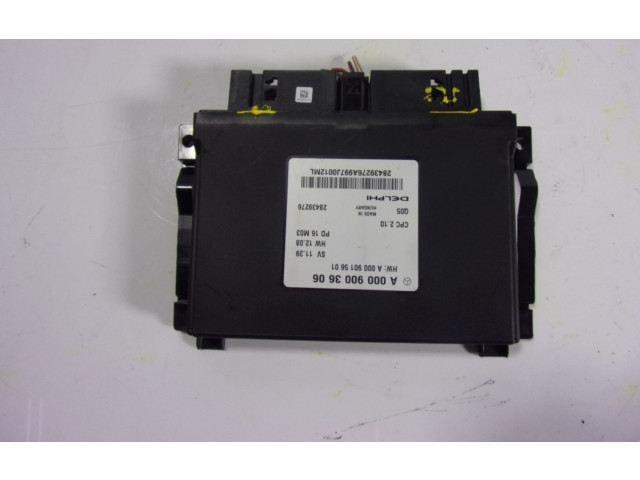 Блок управления A0009003606, A0009003606 Mercedes-Benz AMG GT R190 C190