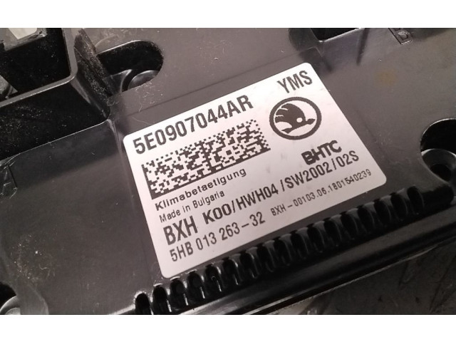 Модуль блока управления кондиционером 5E0907044AR   Skoda Octavia Mk3 (5E)