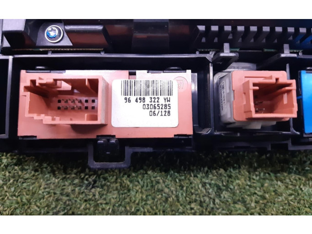 Блок управления климат-контролем 96573328YW Citroen Berlingo