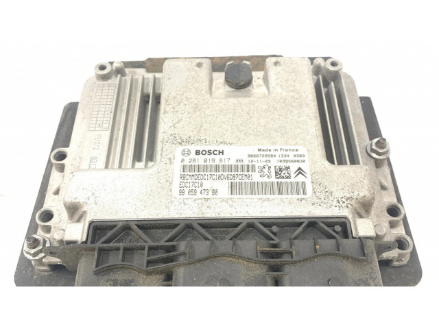 Řídící jednotka 9666729580, 9805947380 Citroen Berlingo 2011