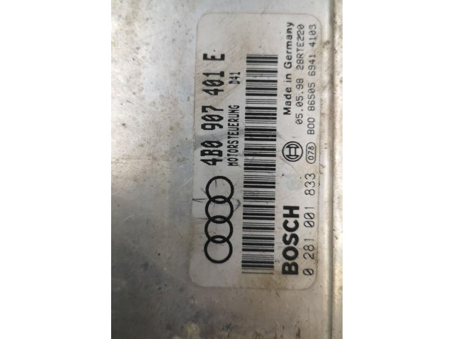 Блок управления двигателя 4b0907401e   Audi A6 S6 C5 4B