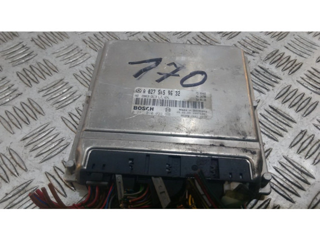 Řídící jednotka A0275459632, 0281010039 Mercedes-Benz A W168 2005
