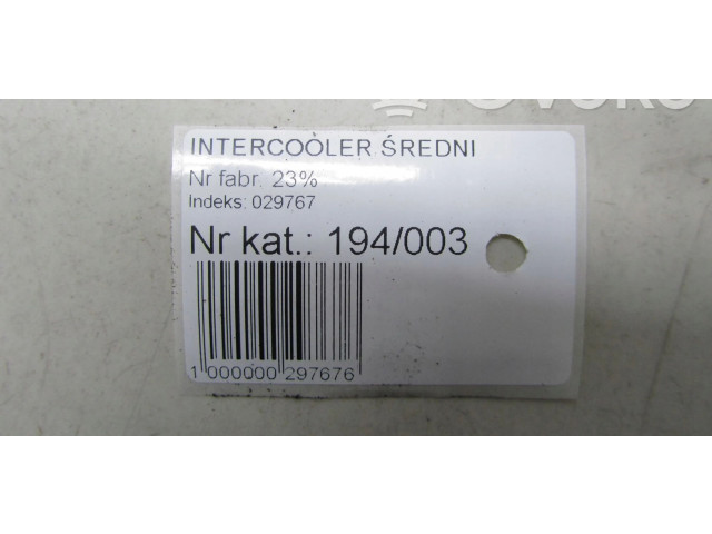 Интеркулер 866455500 Lancia Delta