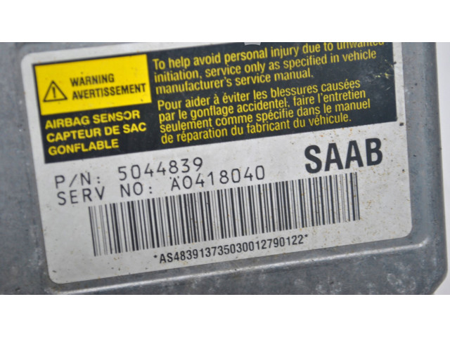 Блок подушек безопасности 5044839 Saab 9-5