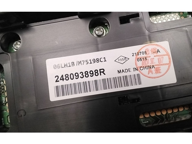 Спидометр (приборный щиток) 248093898R   Renault Trafic III (X82)