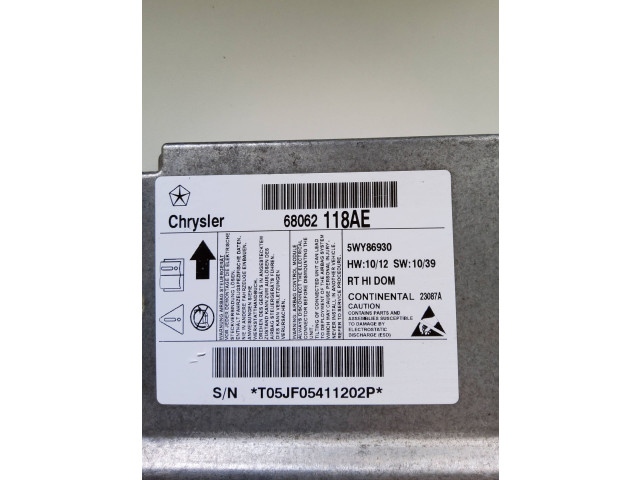 Блок подушек безопасности 68062118AE, 5WY86930   Chrysler Town & Country V