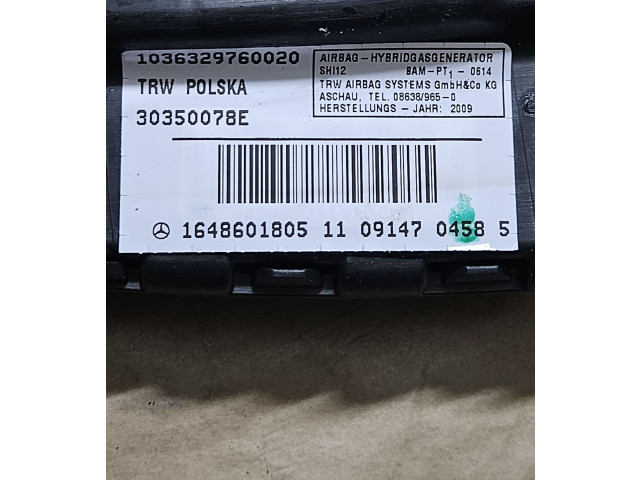 Подушка безопасности в сиденье 1648601805, A1648601705   Mercedes-Benz GL X164