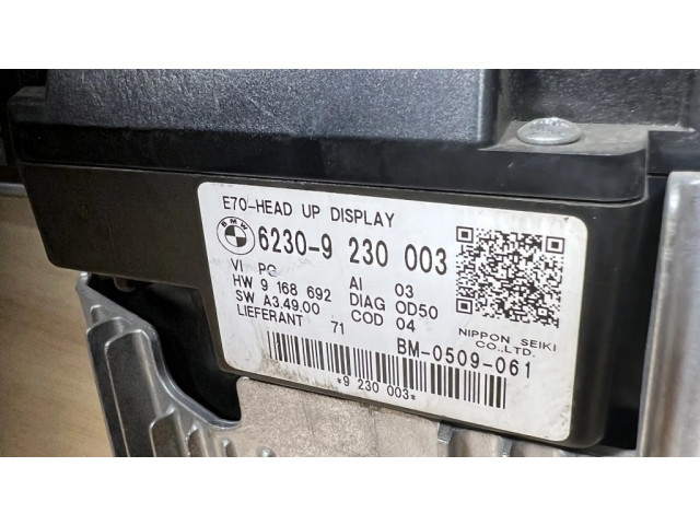 Дисплей 9230003, 9168692 BMW X5 E70