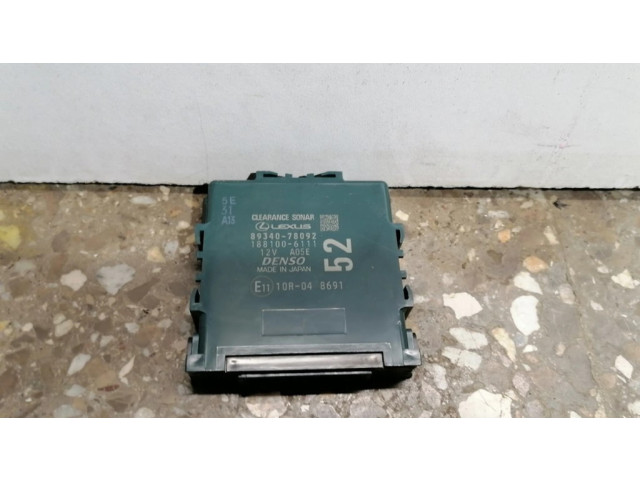 Блок управления 8934078092 Lexus NX