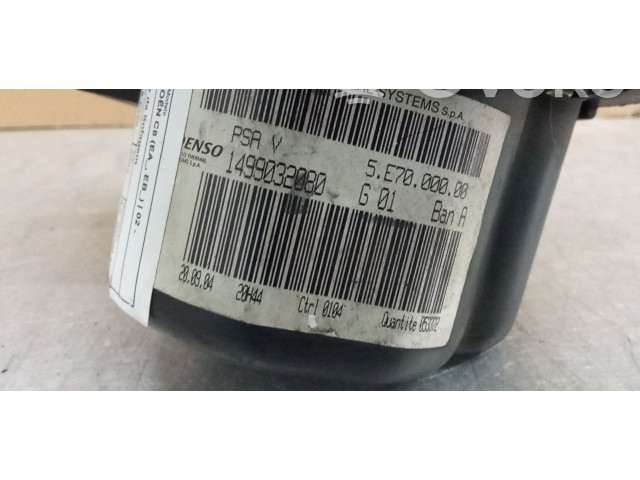 Вентилятор печки    1499032080, 5E7000000   Citroen C8