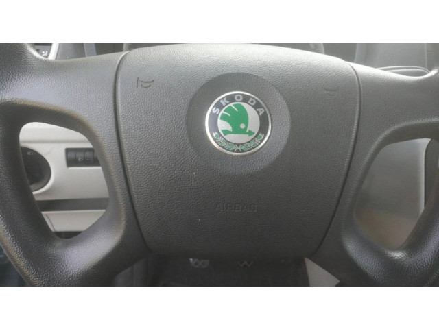 Подушка безопасности водителя 5J0880201, 5J0880201D3X1   Skoda Fabia Mk1 (6Y)