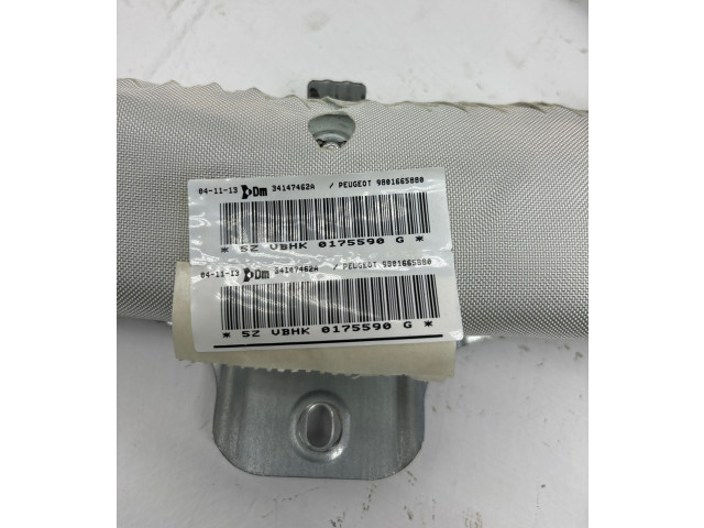 Надувная подушка для крыши 9801665880, 34147462A   Peugeot 5008