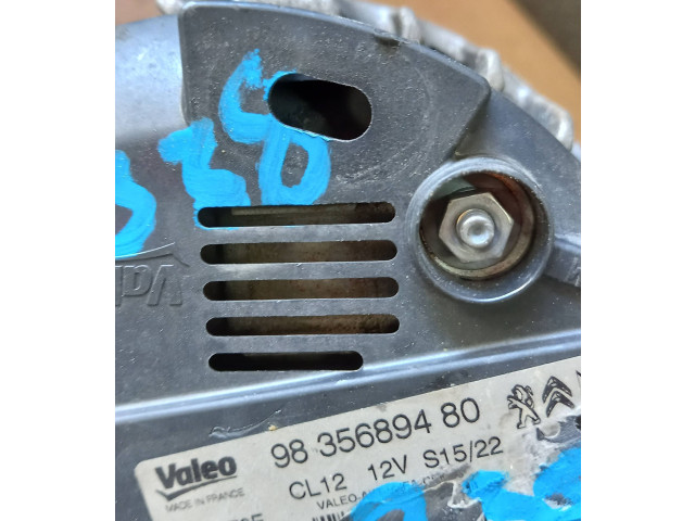 Генератор 9835689480 Citroen C3 Aircross