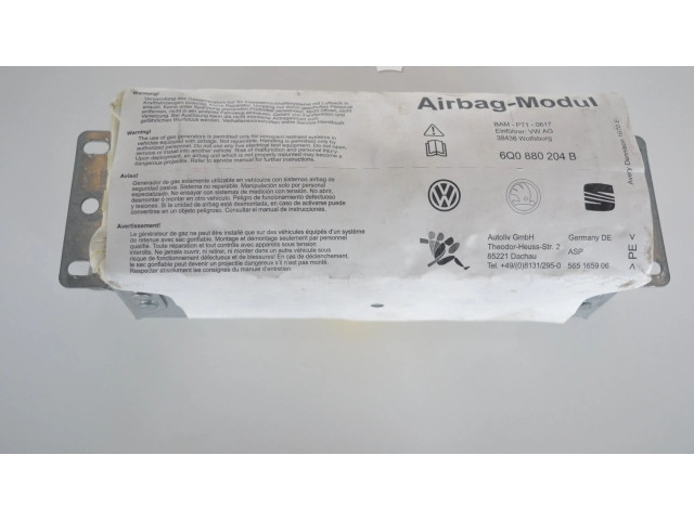 Подушка безопасности пассажира 6Q0880204B   Volkswagen Caddy