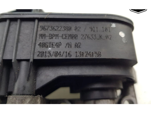 Турбина Дроссель Peugeot 2008 I  9673622380, 9673622380   для двигателя EB2(HMZ)      