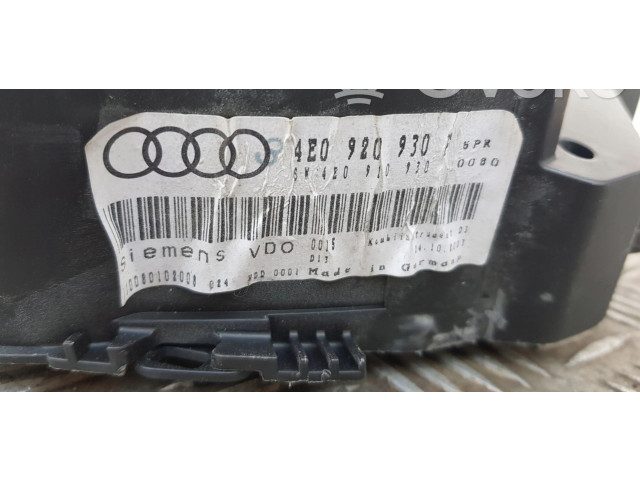 Přístrojová deska Audi A8 S8 D3 4E 2006 4E0920930F