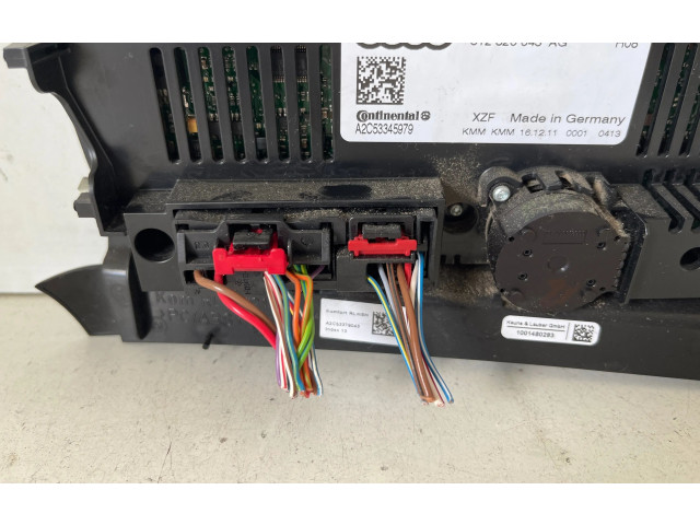 Блок управления климат-контролем 8T2820043AG   Audi Q5 SQ5