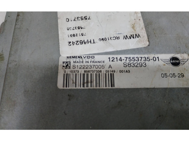 Řídící jednotka 7553735   Mini One - Cooper R50 - 53 2002