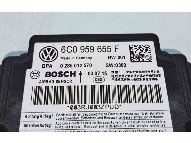 Блок подушек безопасности 6C0959655F Skoda Fabia Mk3 (NJ)