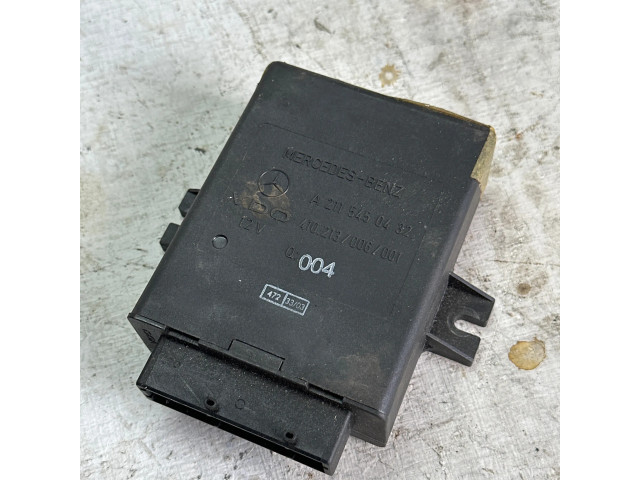 Блок управления A2115450432, 410213006001   Mercedes-Benz E W211
