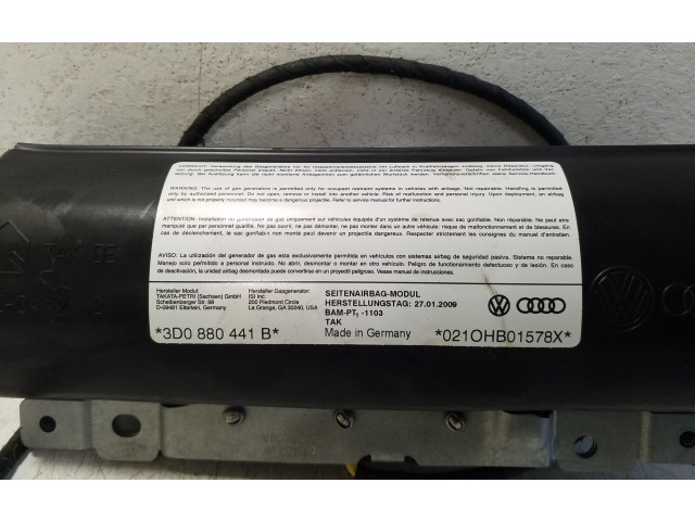 Подушка безопасности в сиденье 3D0880441B Volkswagen Phaeton